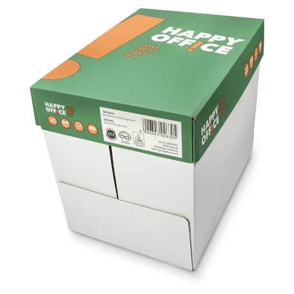 HAPPY OFFICE Universalpapier weiss A4, 80 g/m² - 500 Blatt