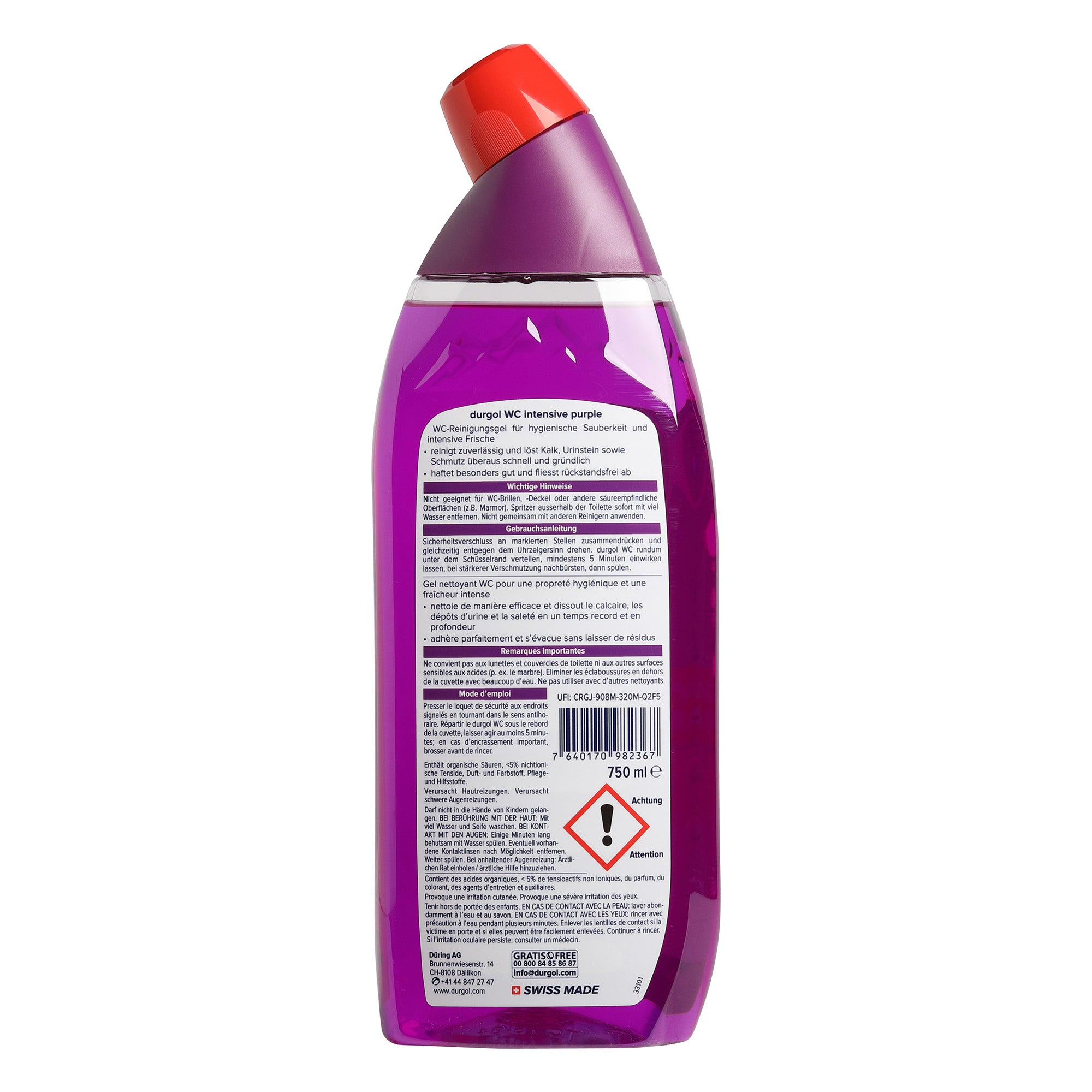Durgol WC Intensive Purple , 0.75 l