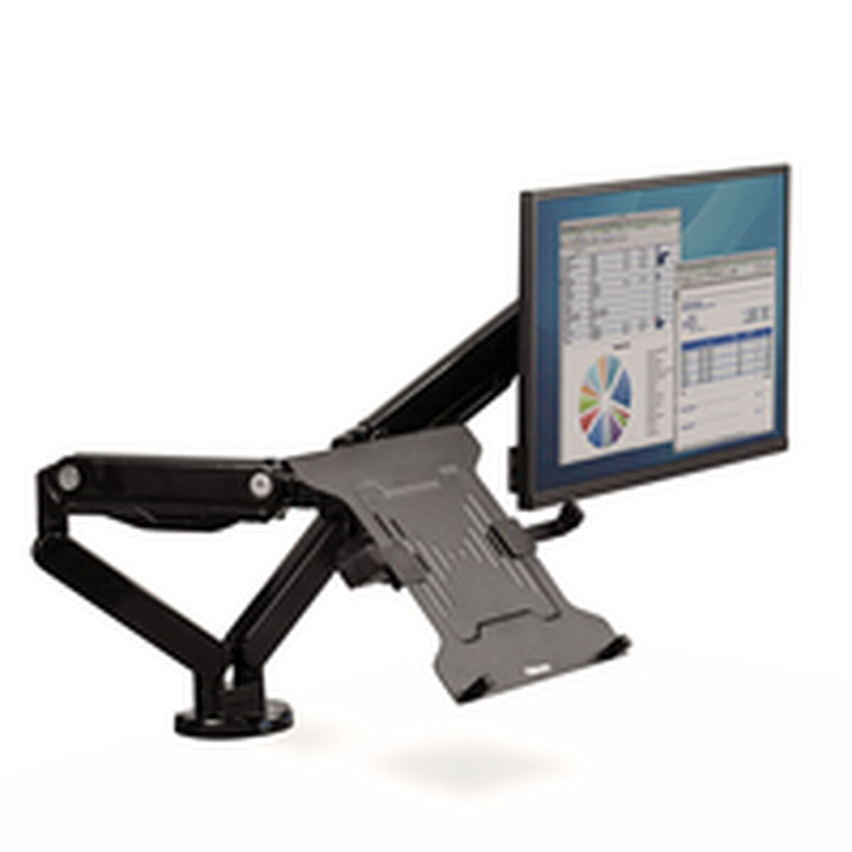 Laptop-Stand Fellowes 8044101 Stahl Aluminium