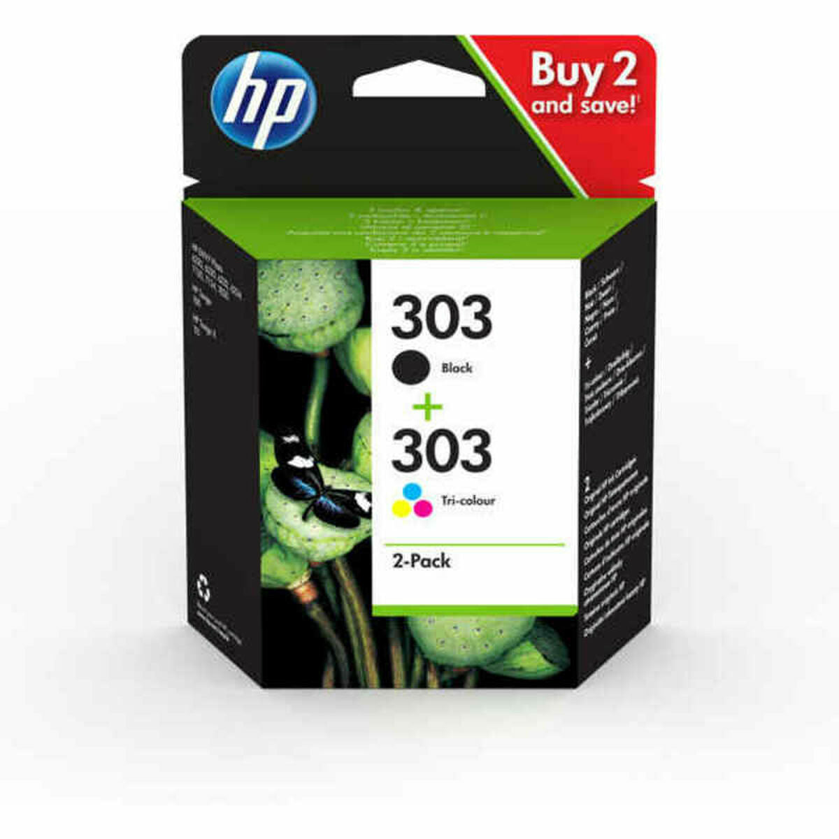 Original Tintenpatrone HP 3YM92AE Schwarz Gelb Türkis Magenta Bunt