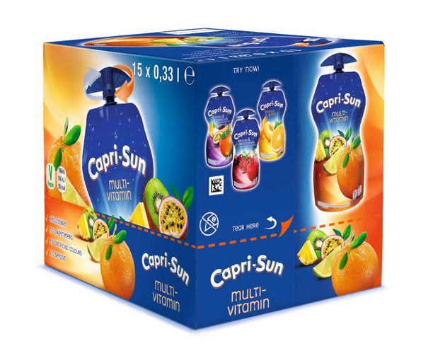Capri-Sun Multivitamin , 33 cl, 15 Stück