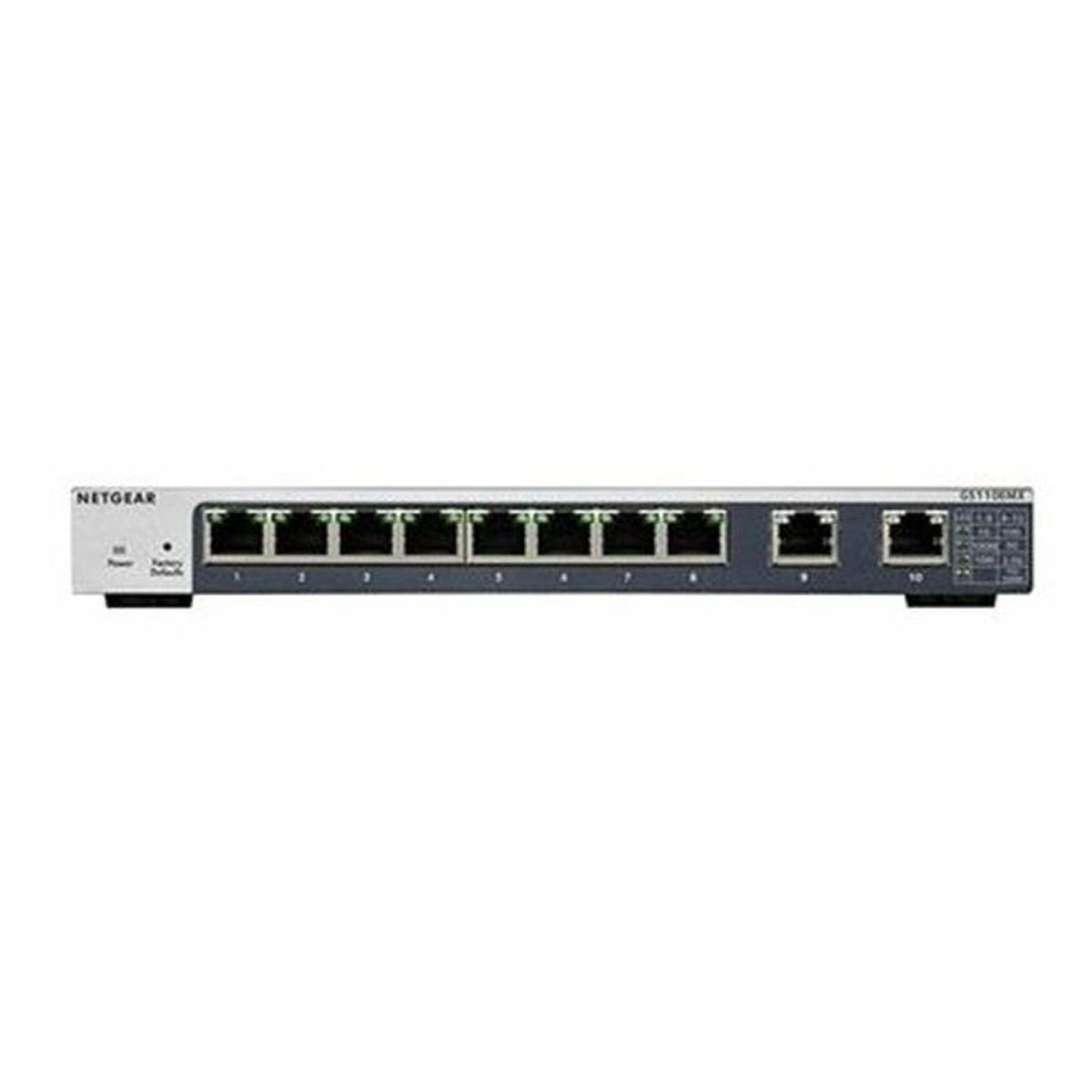 Schalter für das Büronetz Netgear GS110EMX-100PES 10 x RJ45 50 Gbps
