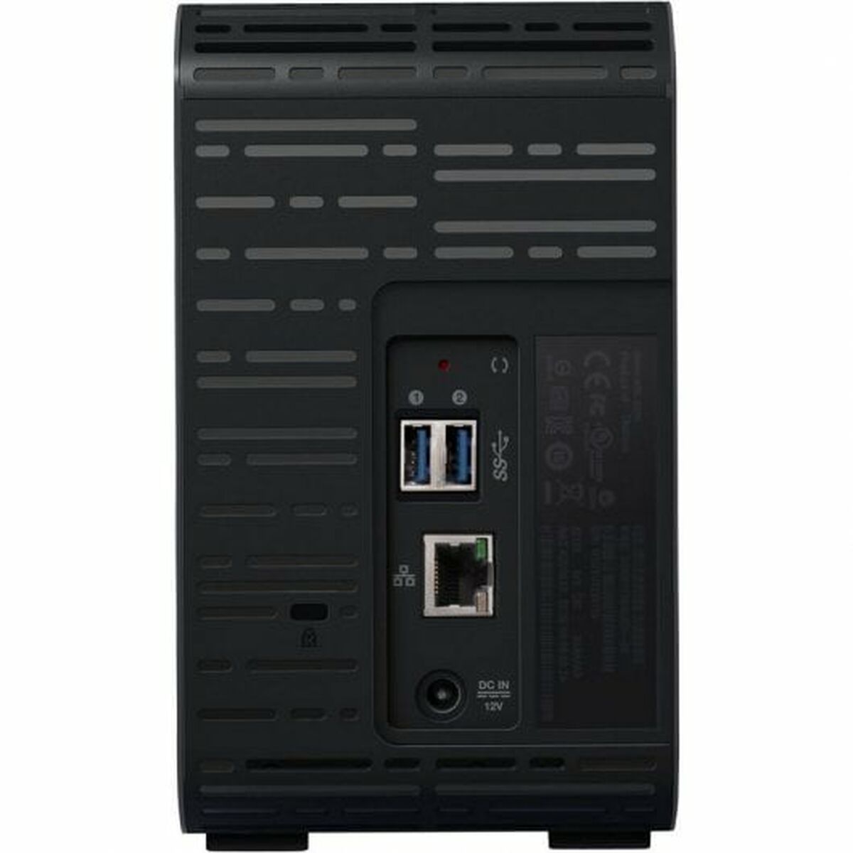 NAS-Netzwerk-Speicher Western Digital My Cloud EX2 Ultra Schwarz Gigabit Ethernet Marvell ARMADA 385 Marvell Bunt
