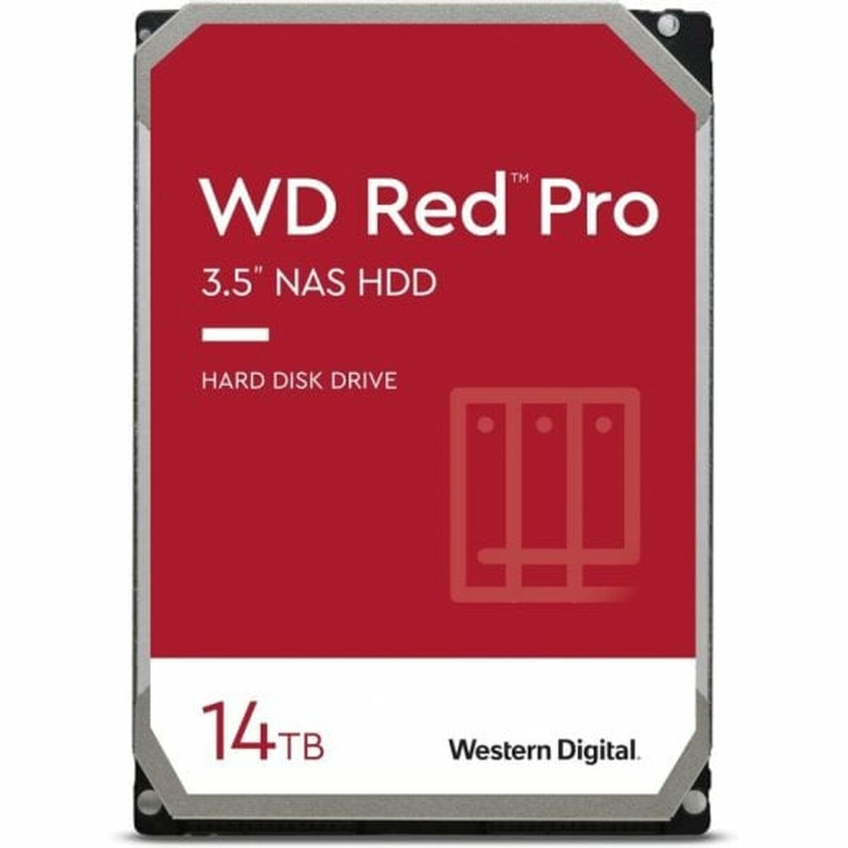 Festplatte Western Digital Red Pro 3.5" 3,5" 2 TB SSD 14 TB