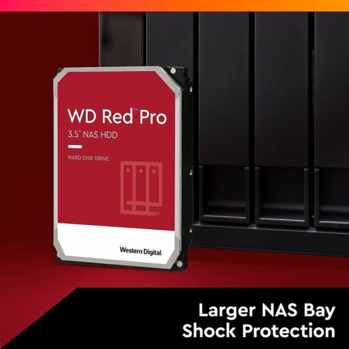 Festplatte Western Digital Red Pro 3.5" 3,5" 2 TB SSD 14 TB