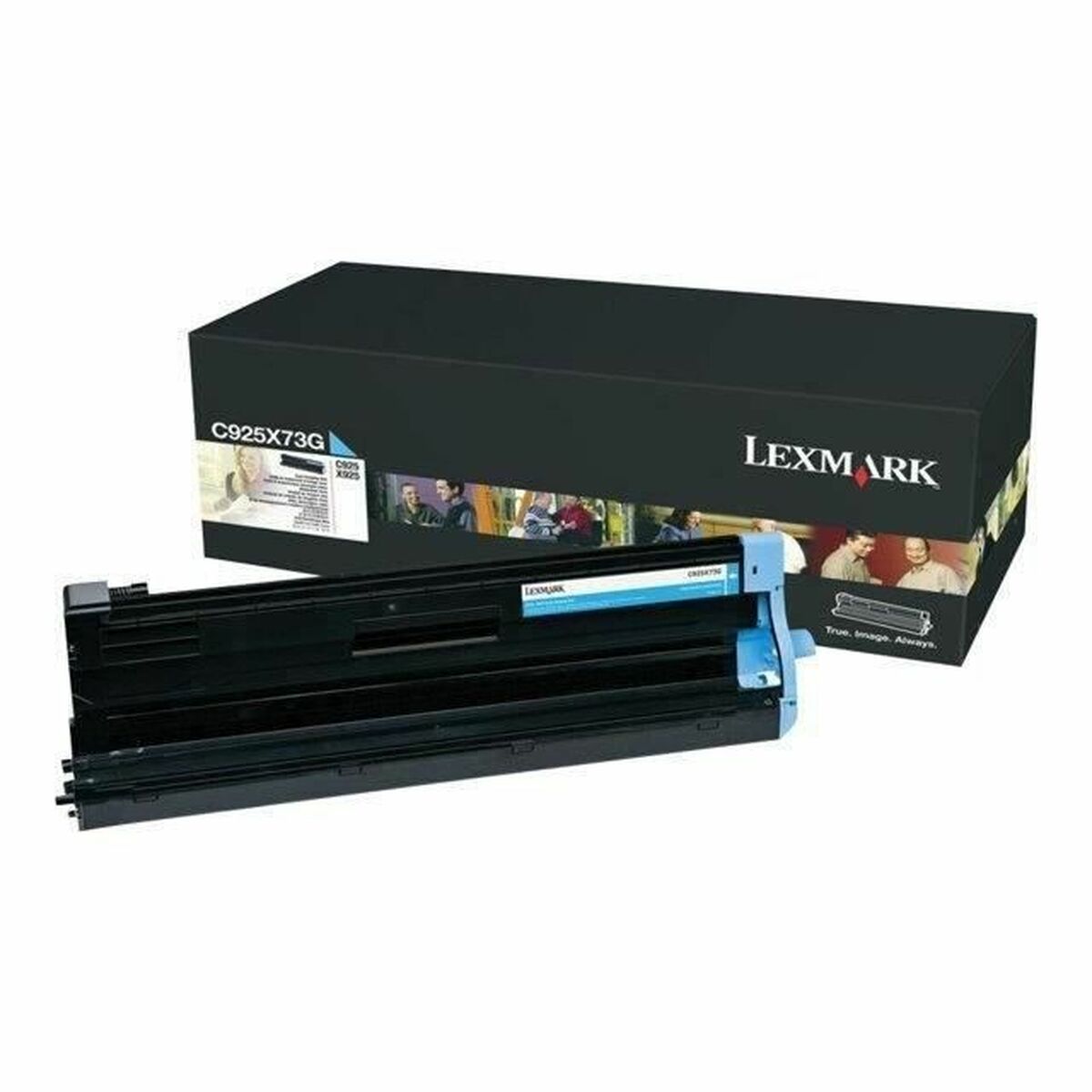 Toner Lexmark Schwarz Türkis