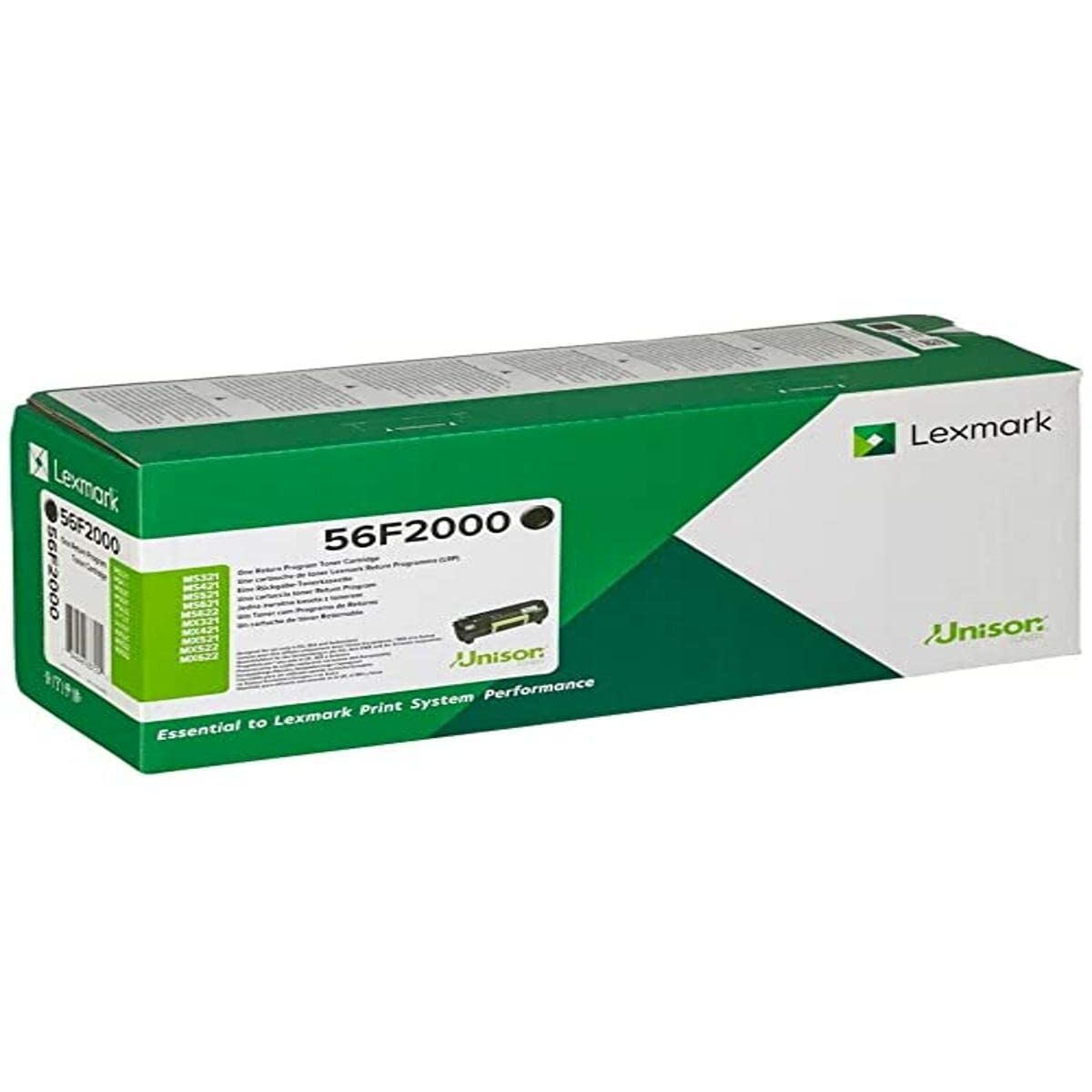 Toner Lexmark 56F2000 Schwarz