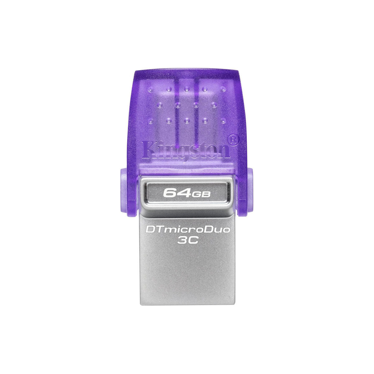 USB Pendrive Kingston microDuo 3C Schwarz Lila 64 GB