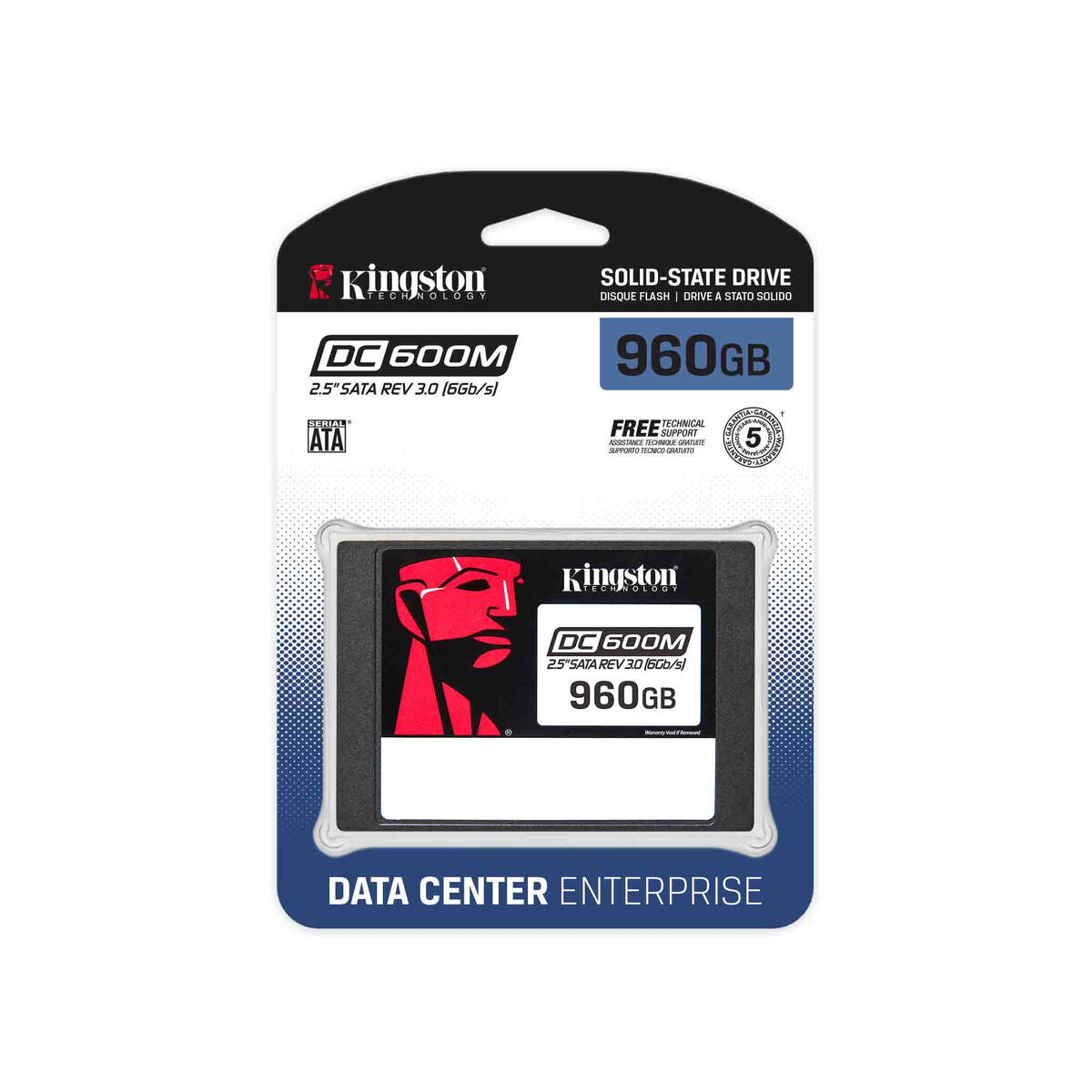 Festplatte Kingston SEDC600M/960G TLC 3D NAND 960 GB SSD