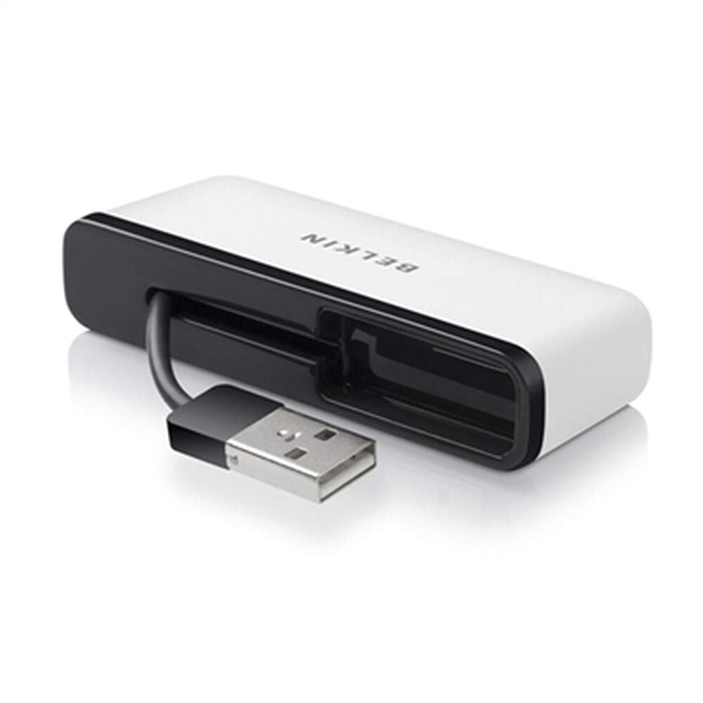 Hub USB Belkin F4U021BT Schwarz Weiß