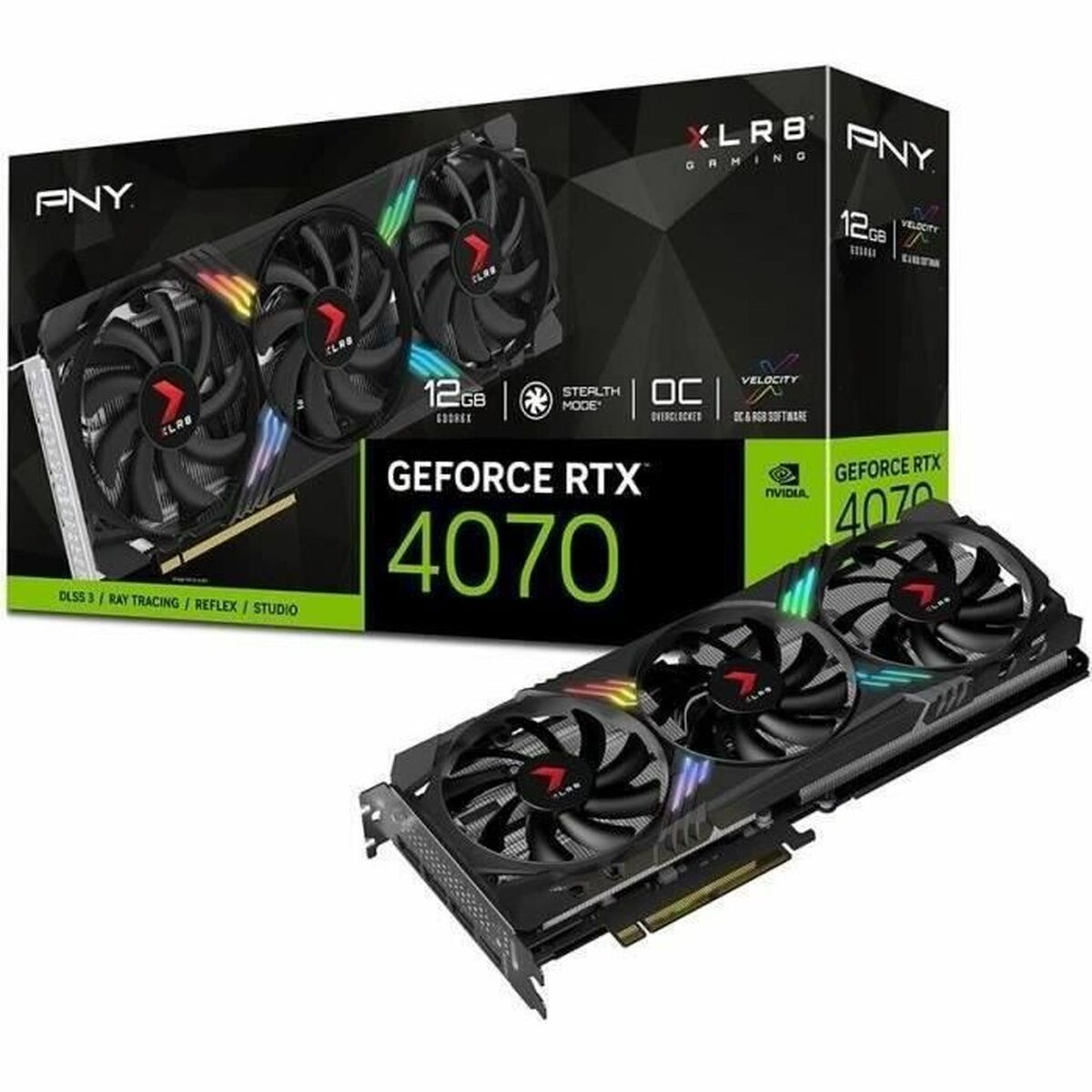 Grafikkarte PNY VCG407012TFXXPB1-O 12 GB GDDR6X