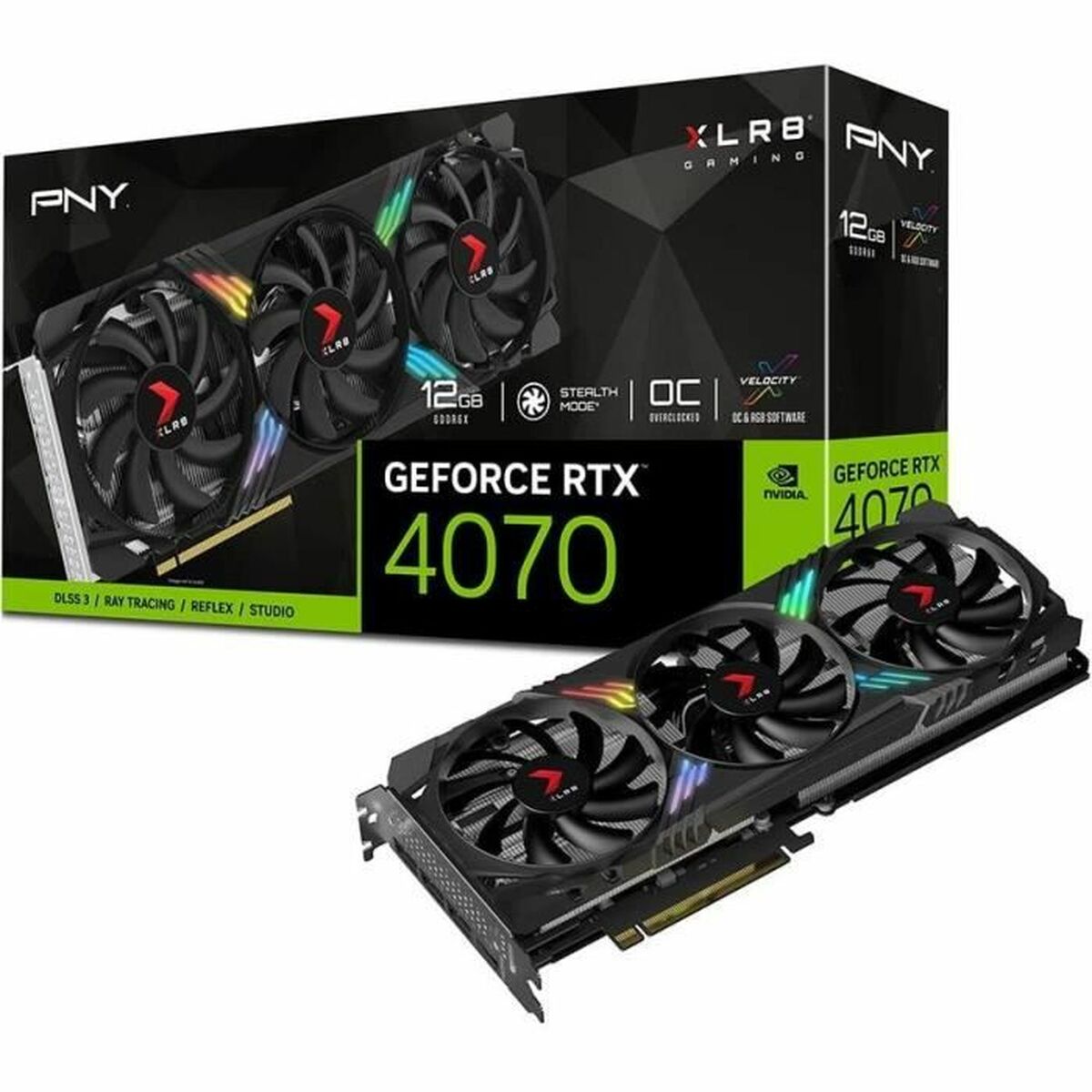 Grafikkarte PNY VCG407012TFXXPB1-O 12 GB GDDR6X