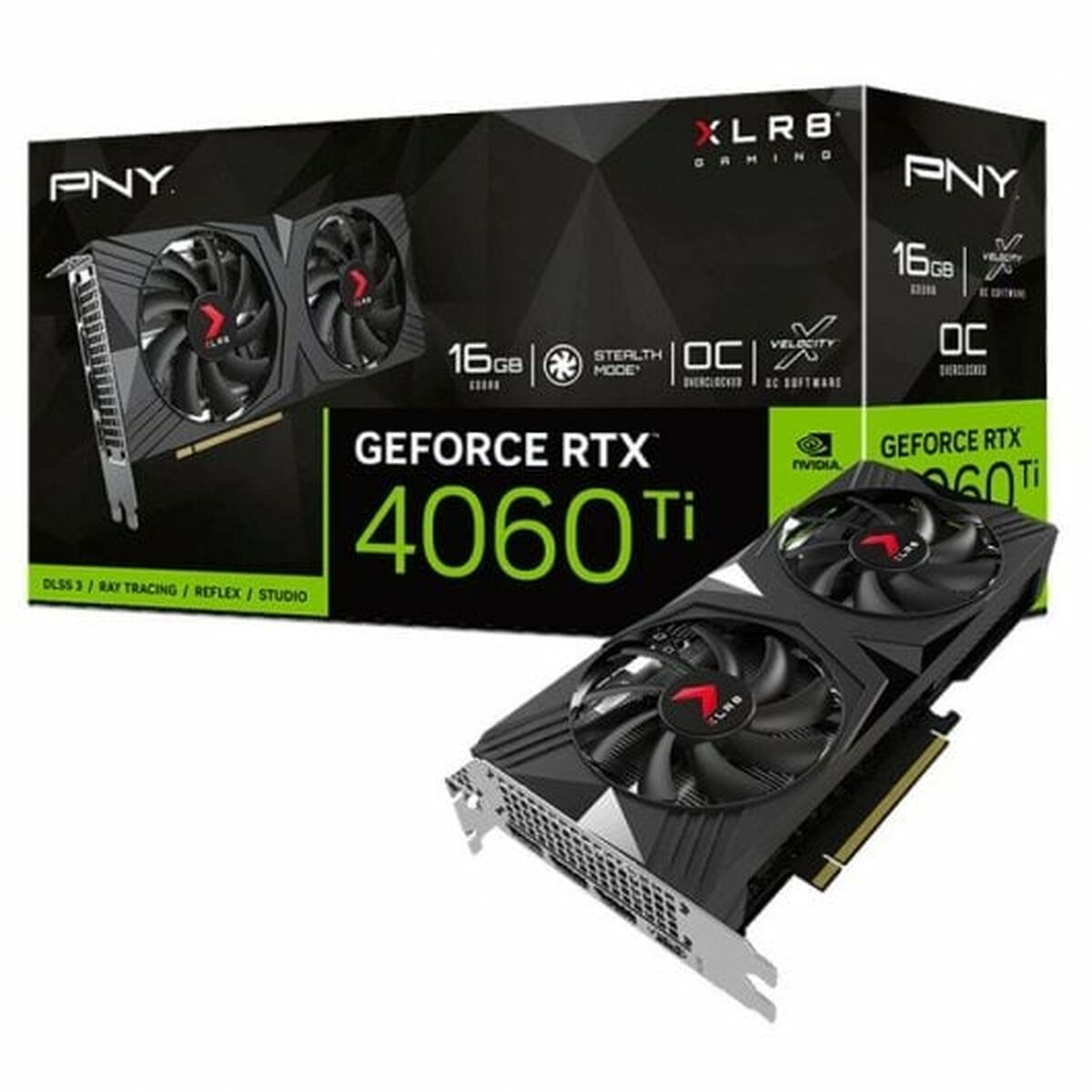 Grafikkarte PNY GeForce RTX 4060 Ti 16 GB GDDR6 Geforce RTX 4060 Ti