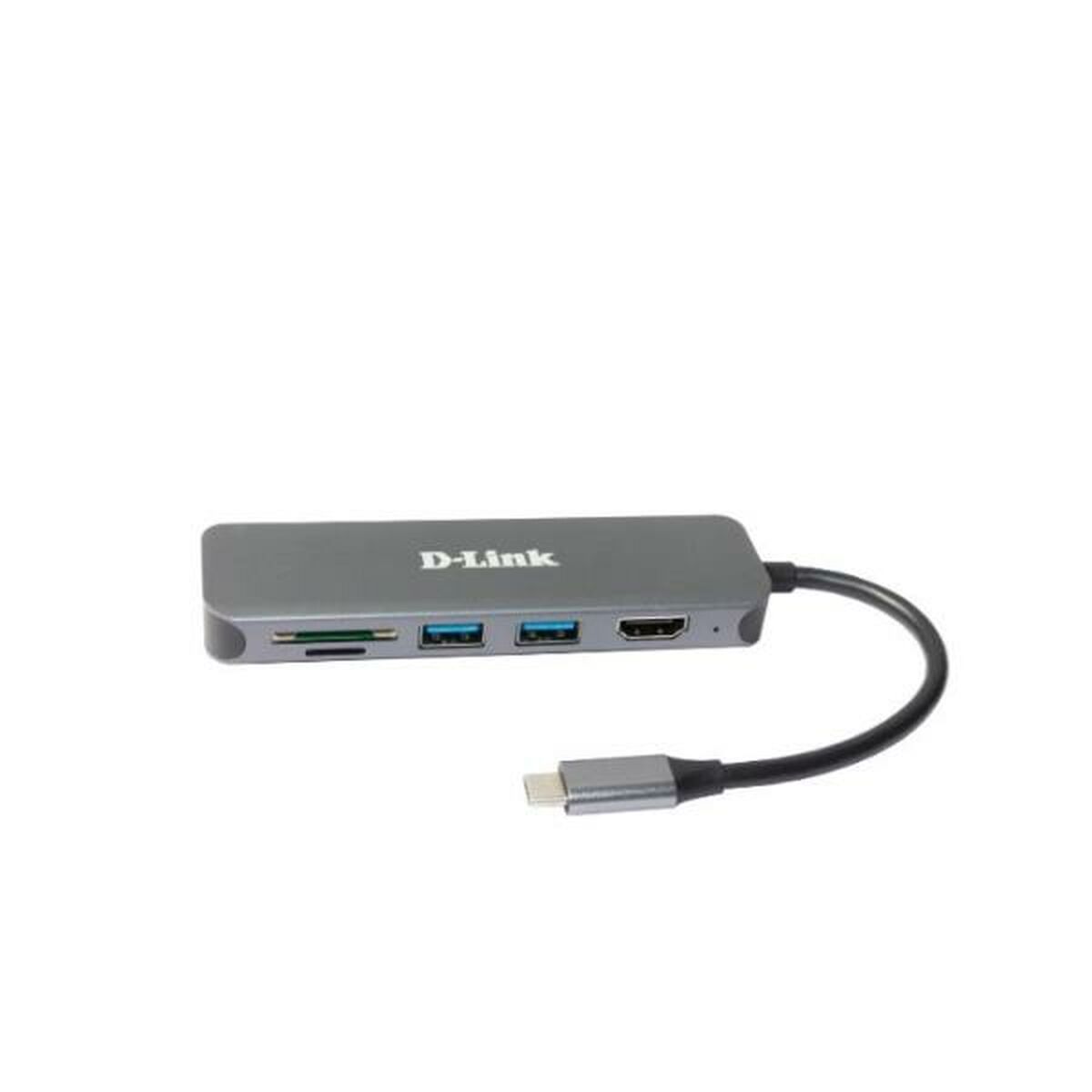 Hub USB D-Link DUB-2327 Schwarz