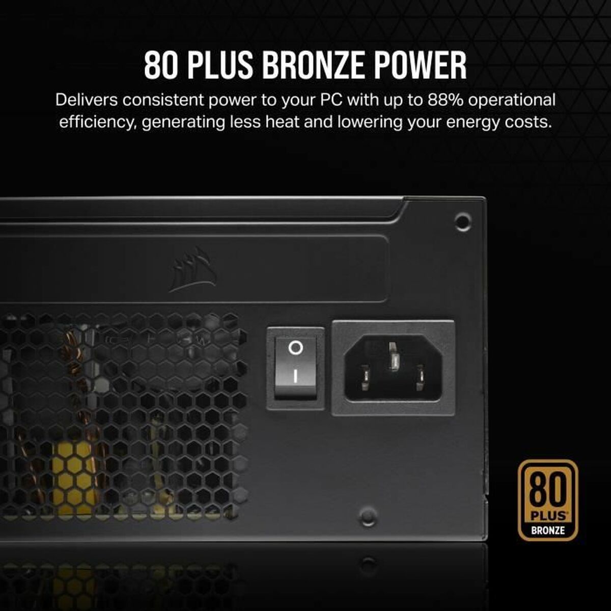 Stromquelle Corsair CP-9020278-EU 650 W 130 W 80 Plus Bronze