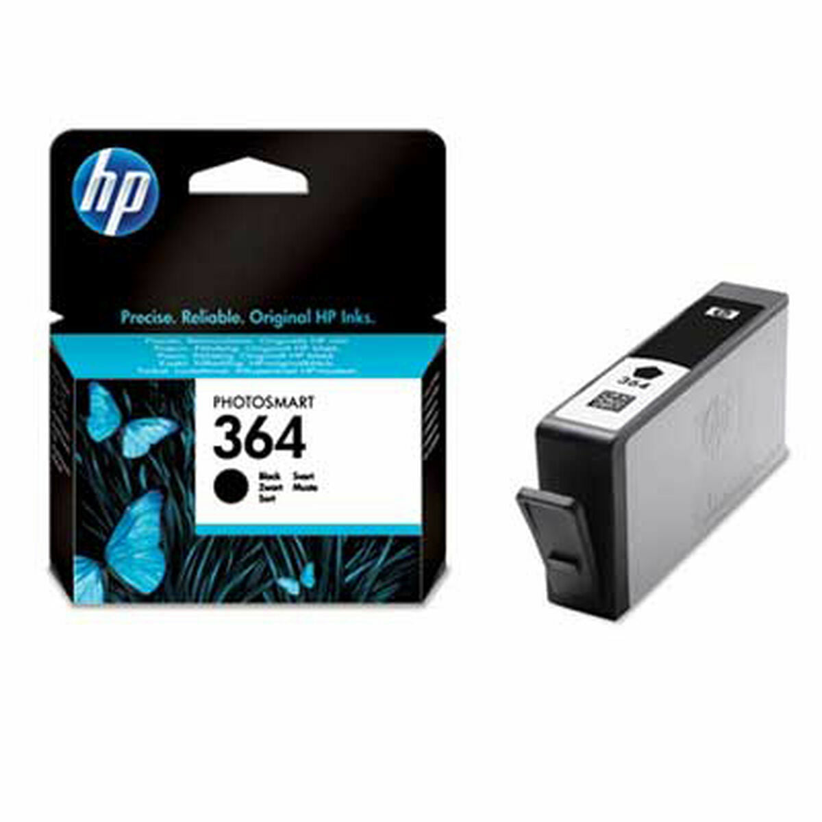 Original Tintenpatrone HP CB316EE Schwarz