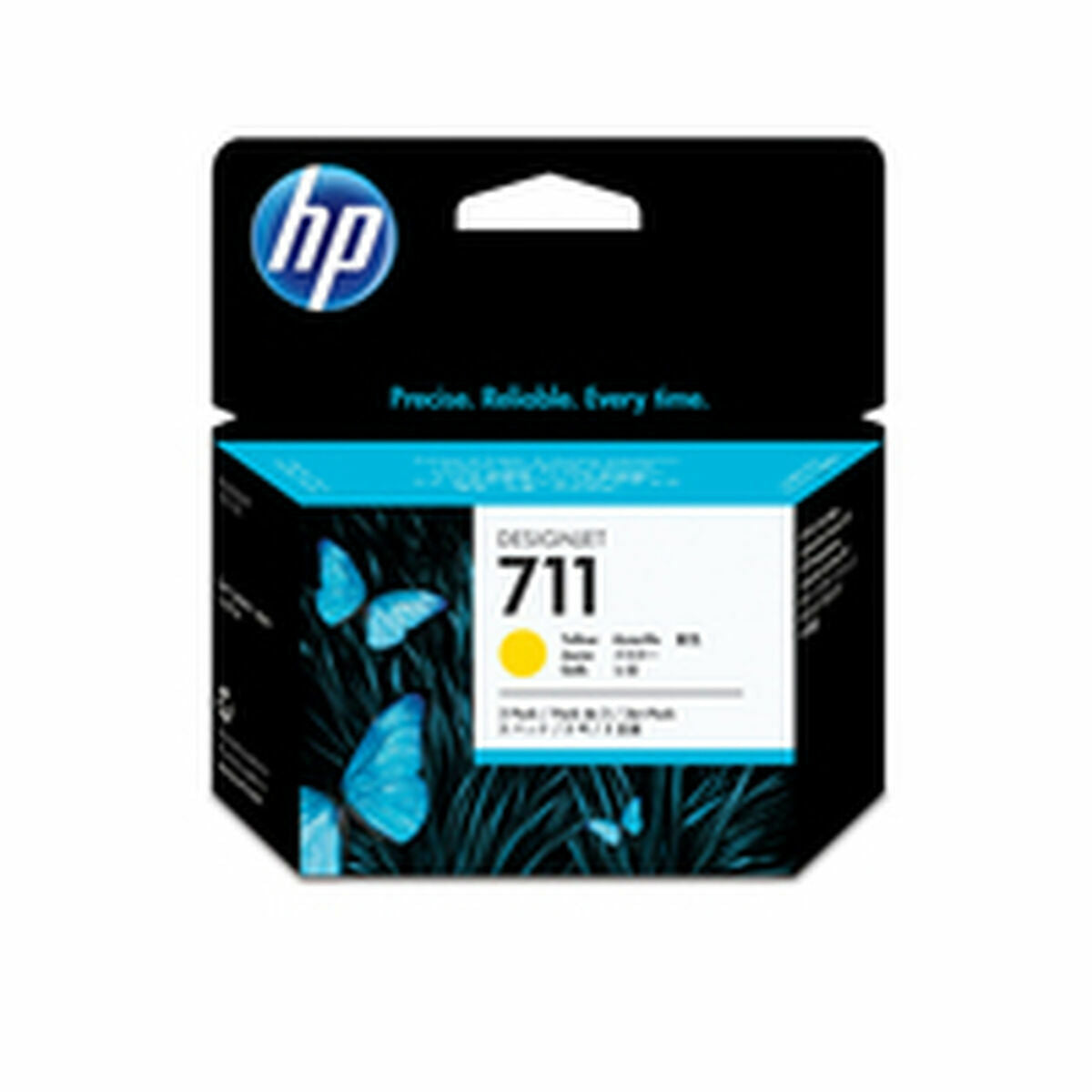 Original Tintenpatrone HP 711  Gelb
