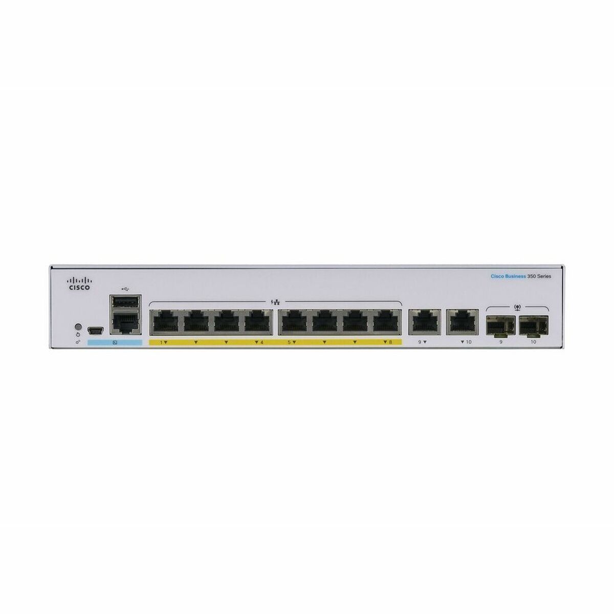 Switch CISCO CBS350-8P-E-2G-EU Weiß