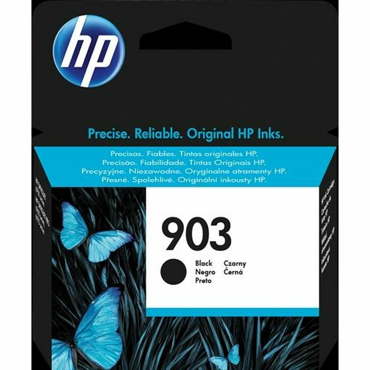 Original Tintenpatrone HP T6L99AE Schwarz