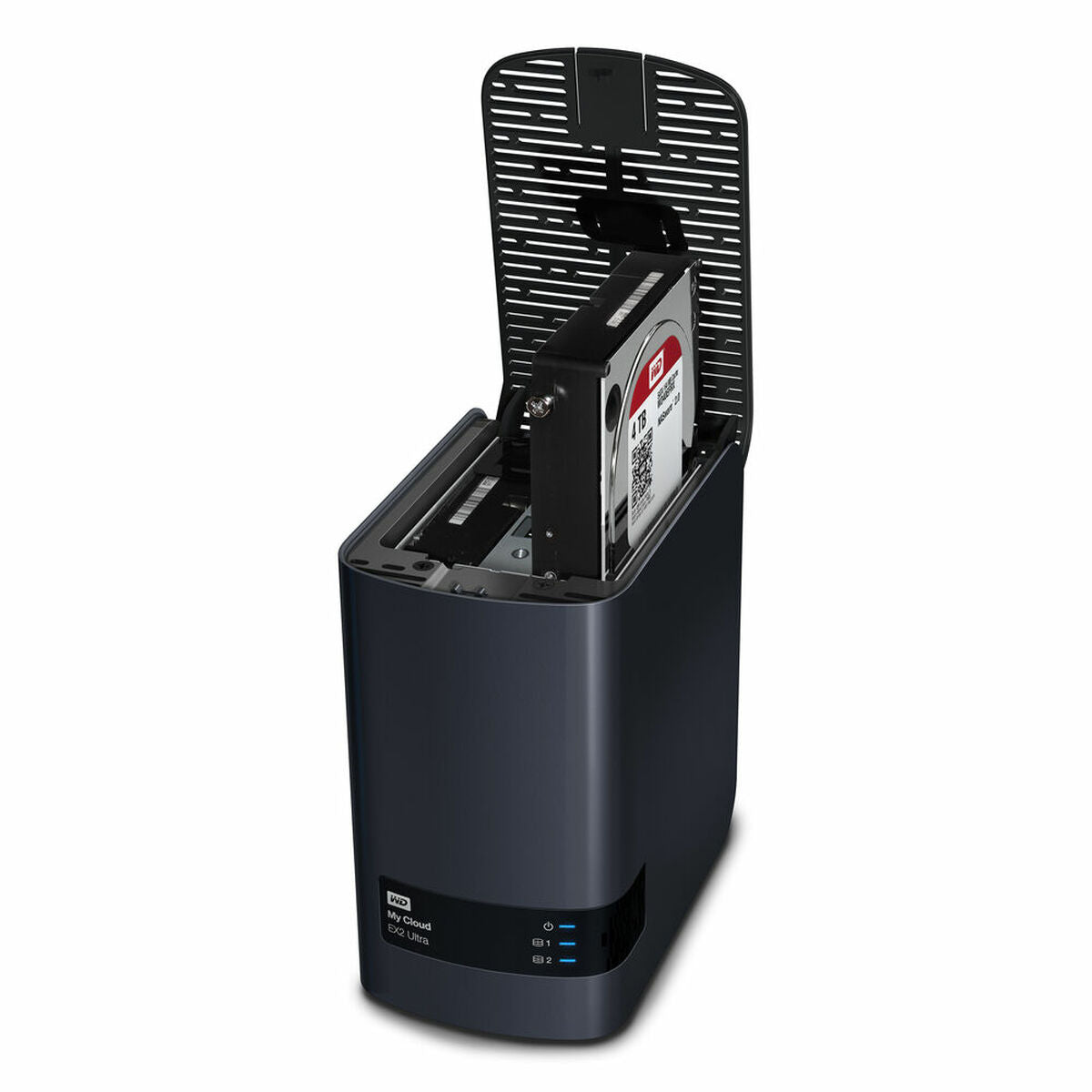 NAS-Netzwerk-Speicher Western Digital WDBVBZ0040JCH-EESN   Schwarz