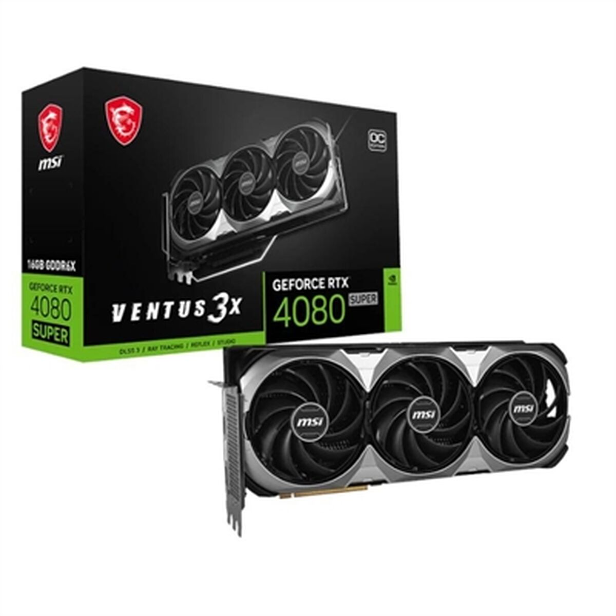 Grafikkarte MSI Ventus 3X 16 GB GDDR6X