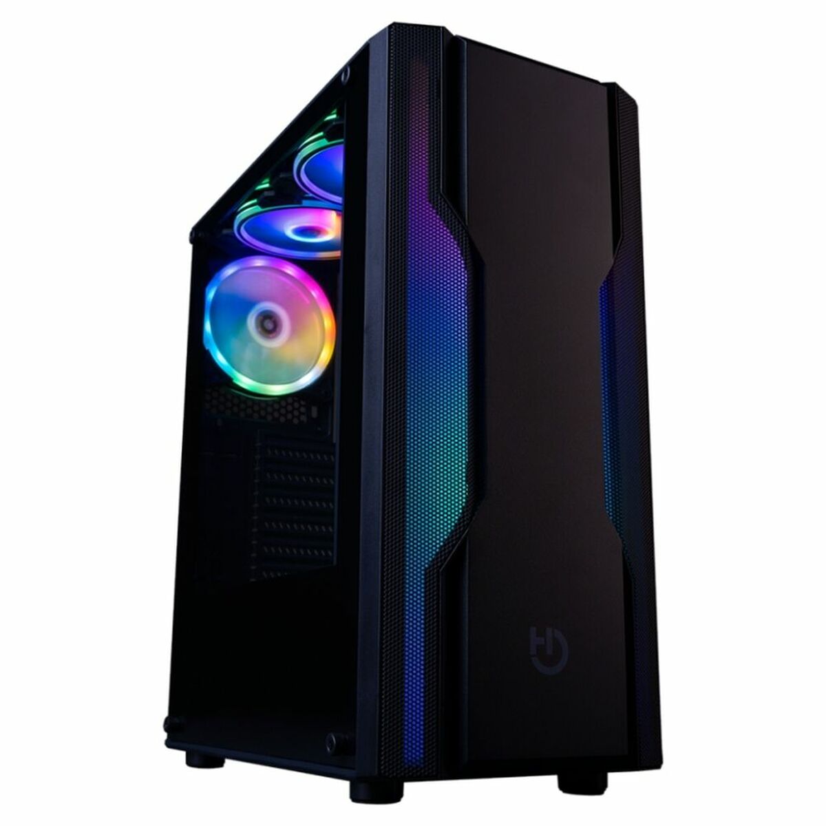 ATX Semi-Tower Gehäuse Hiditec V40 ARGB PRO Schwarz