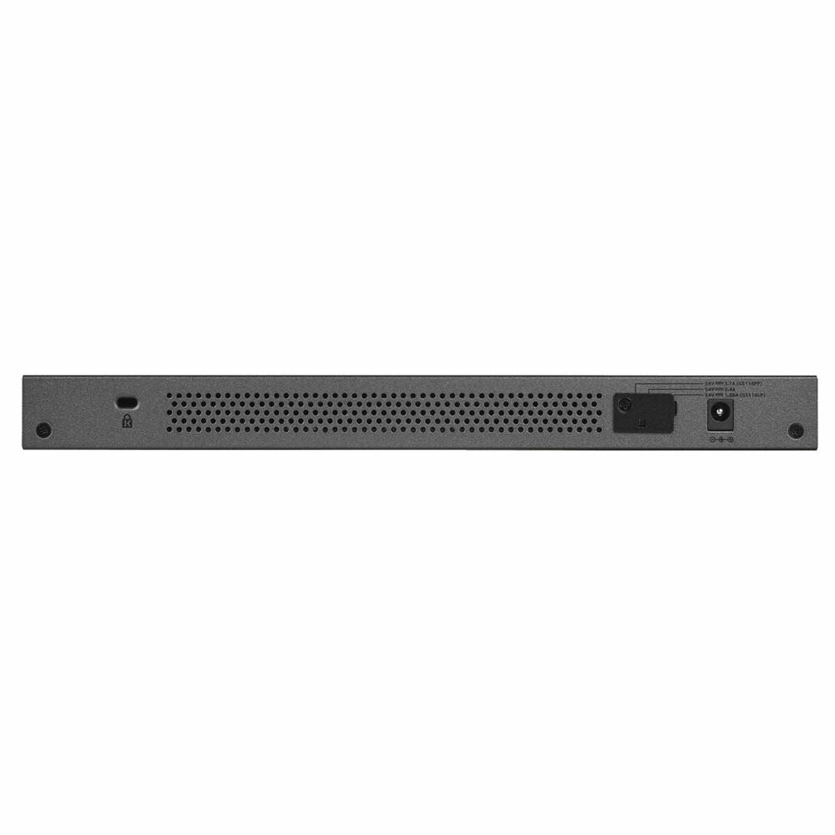 Switch Netgear GS116PP-100EUS       Schwarz 32 Gbps