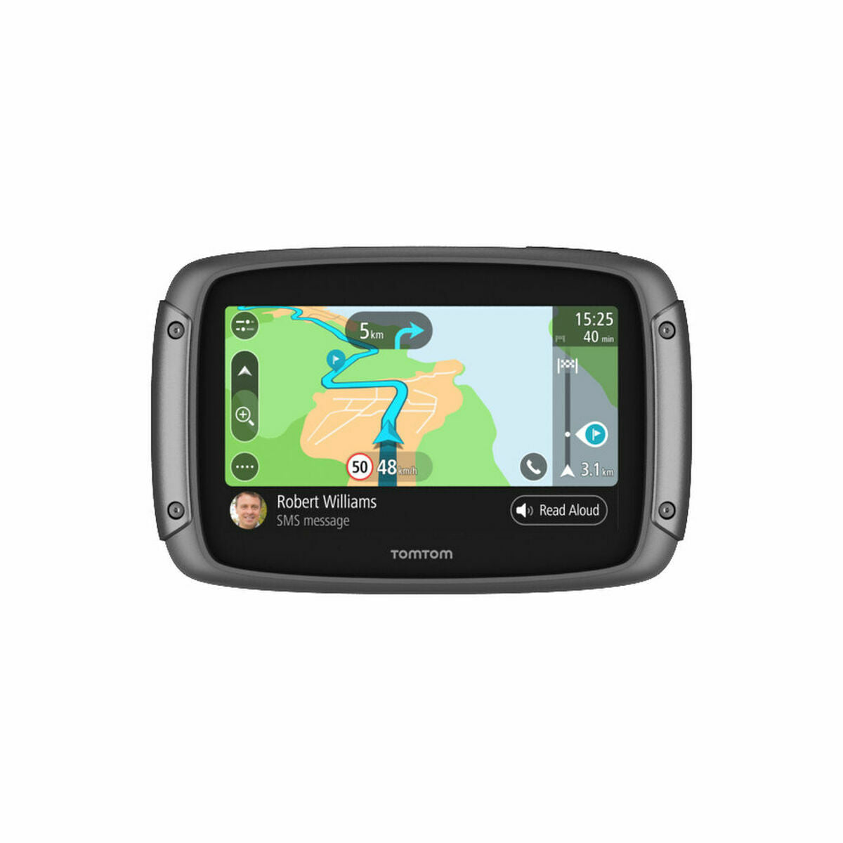 GPS Navigationsgerät TomTom Rider 500 4,3" Wi-Fi Schwarz