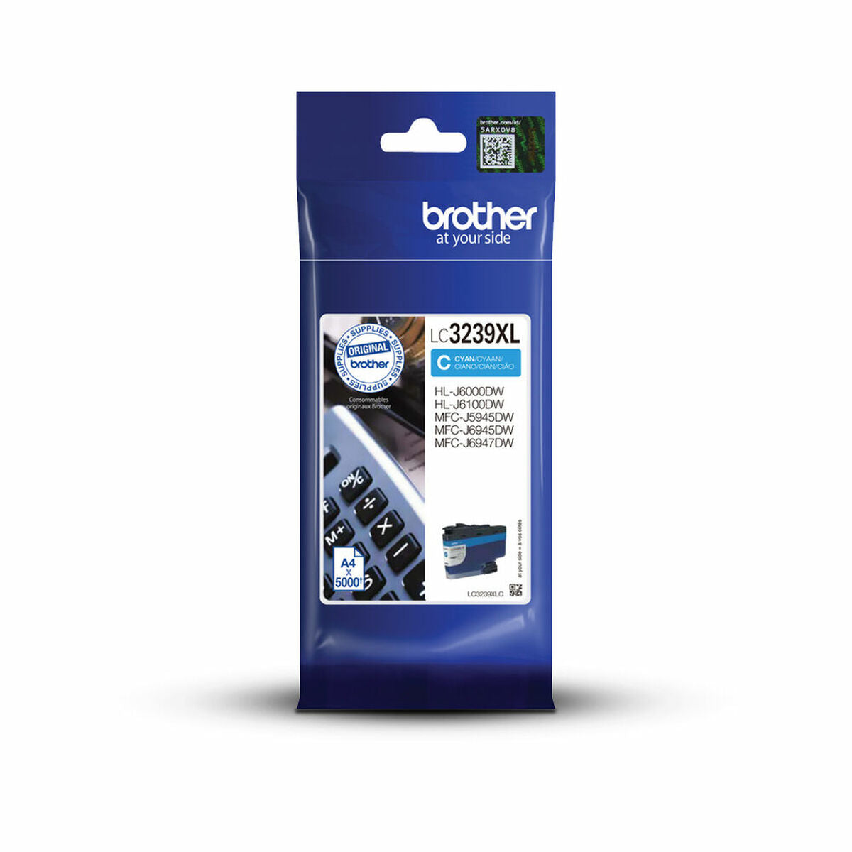 Original Tintenpatrone Brother LC3239XLC