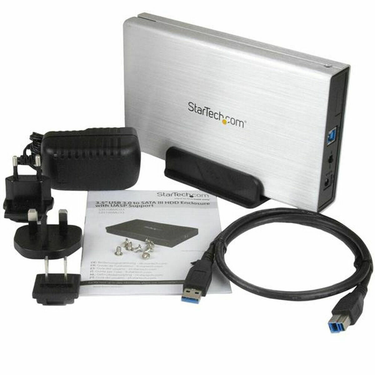 Externe Box Startech S3510SMU33 Grau Silberfarben USB USB 3.2 Gen 1