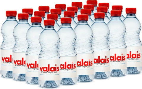 Valais Wasser rot , ohne Kohlensäure, 100 cl, 6 Stück