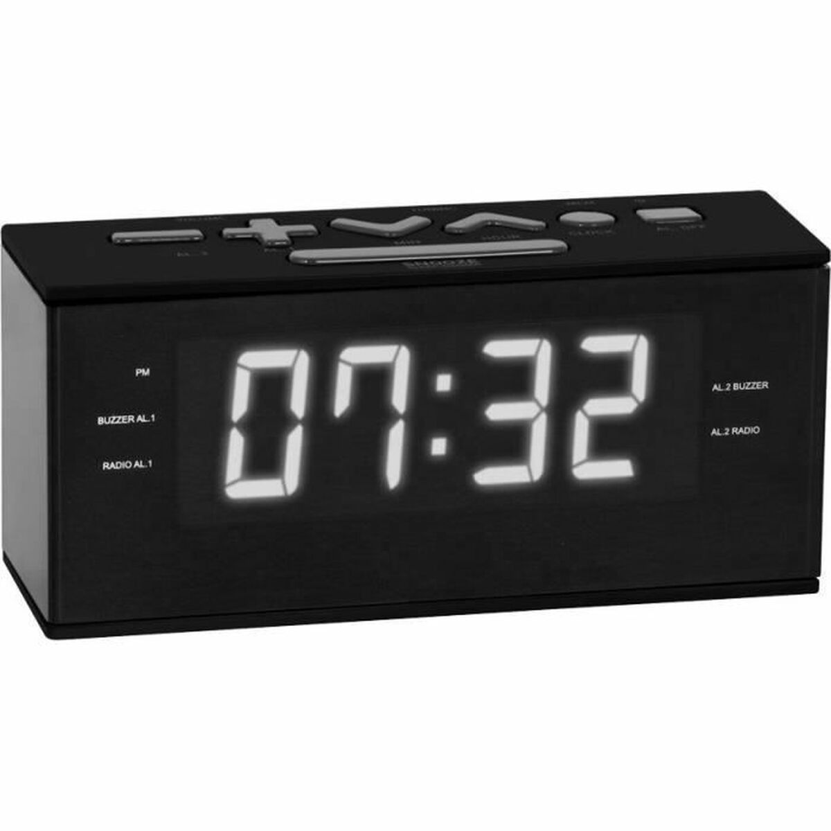 Radio Bigben RR60NG Weiß Schwarz Schwarz/Grau