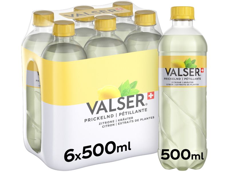 Valser Viva Zitrone & Kräuter, 50 cl, 24 Stück