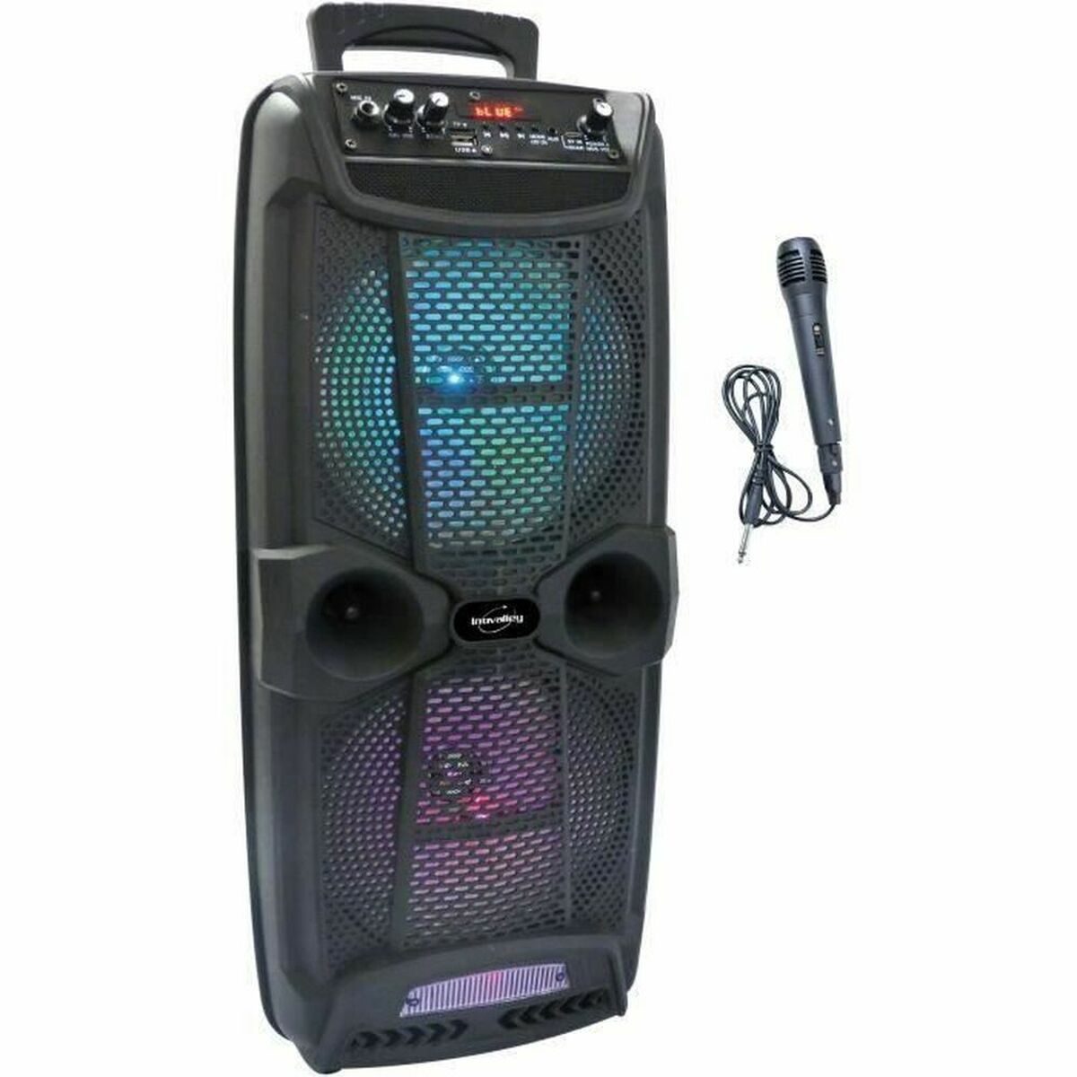 Tragbare Bluetooth-Lautsprecher Inovalley Karaoke 800 W (Restauriert A)