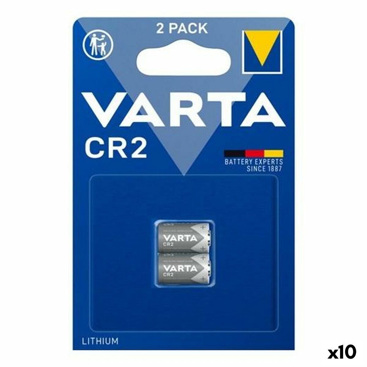Batterien Varta CR2 10 Stück