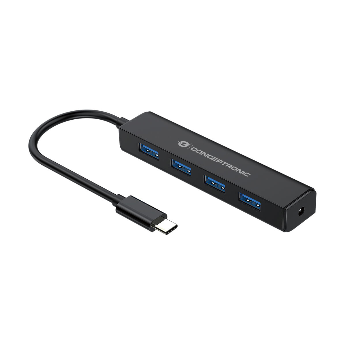 Hub USB Conceptronic CTC4USB3 Schwarz
