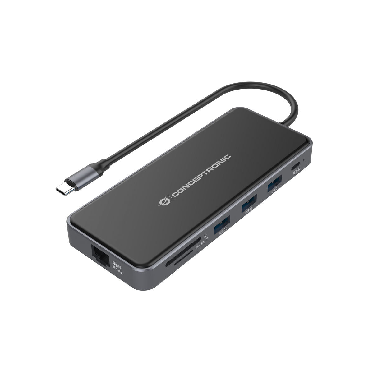 Hub USB Conceptronic DONN15G Grau
