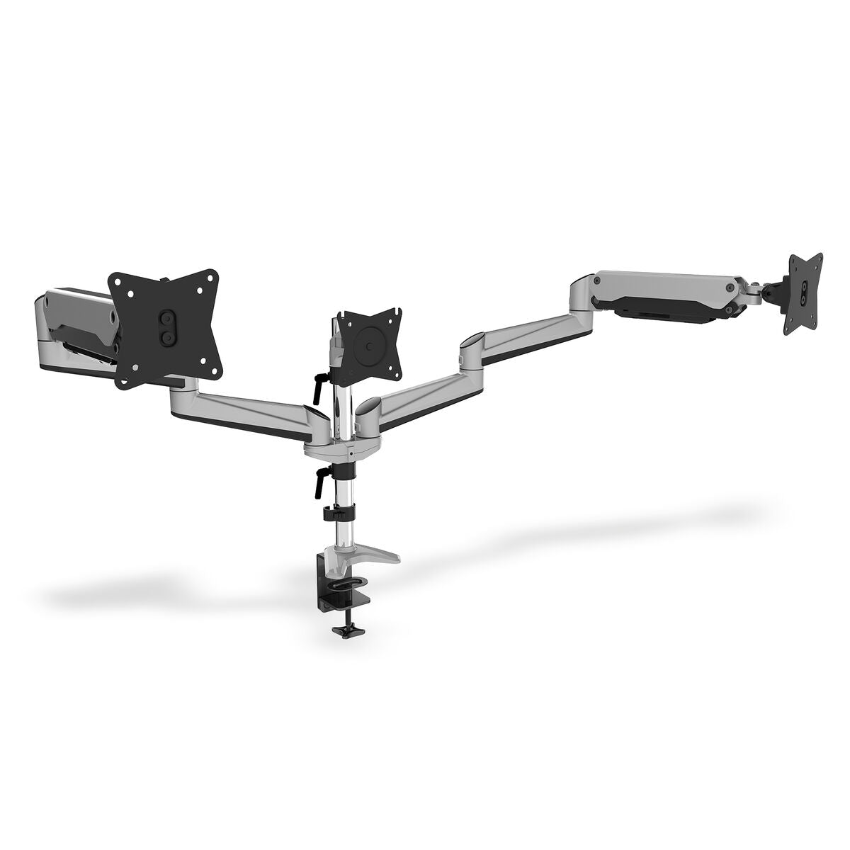 Bildschirm-Träger für den Tisch Digitus by Assmann DA-90363 Schwarz/Grau Schwarz/Silberfarben 27"