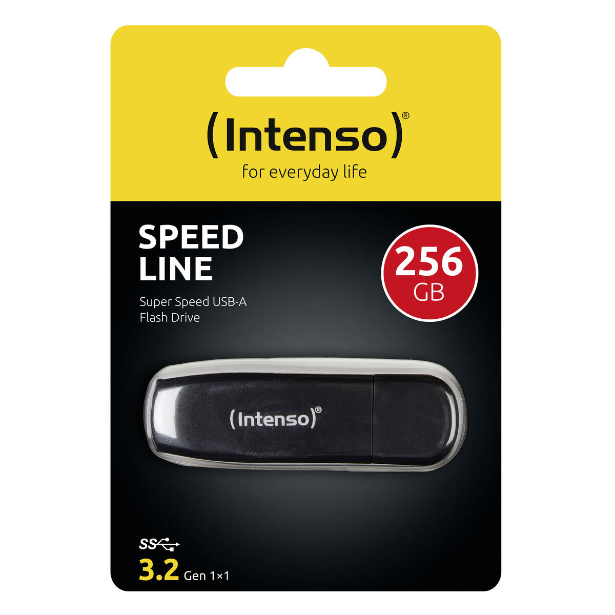 USB Pendrive INTENSO 3533492 256 GB USB 3.0 Schwarz 256 GB