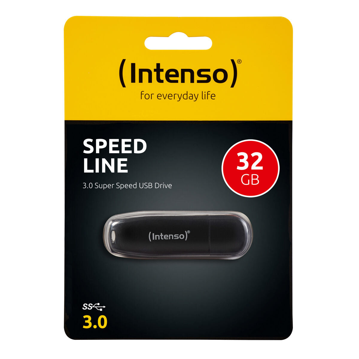 USB Pendrive INTENSO 3533480 USB 3.0 32 GB Schwarz 32 GB DDR3 SDRAM