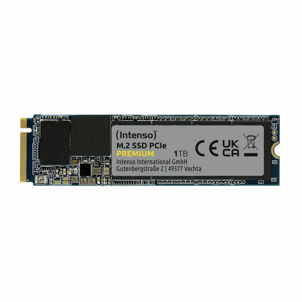 Festplatte INTENSO SSD 1.0TB Premium M.2 PCIe Intern SSD 1 TB 1 TB SSD 1TB SSD