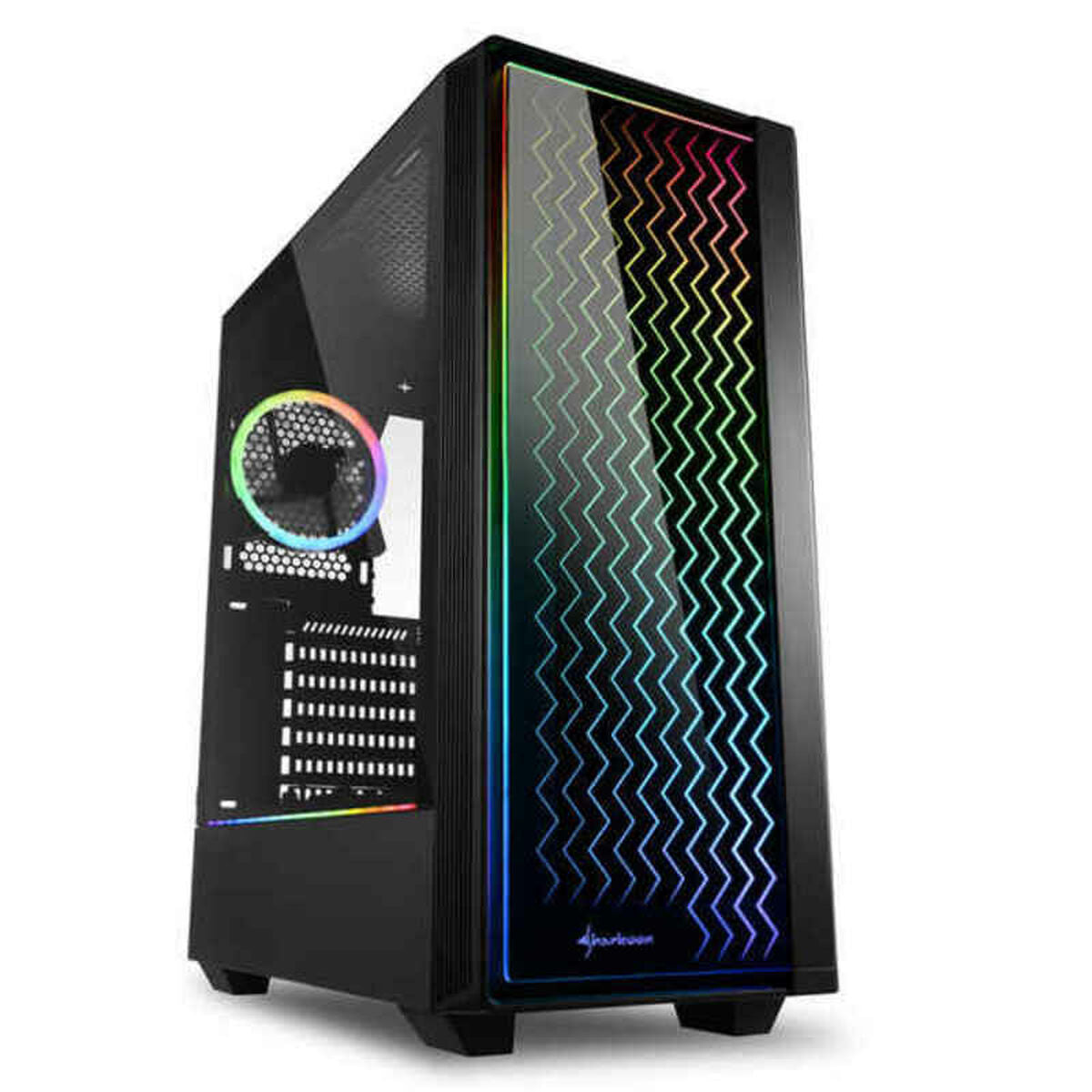 ATX Semi-Tower Gehäuse Sharkoon LIT 200 Schwarz