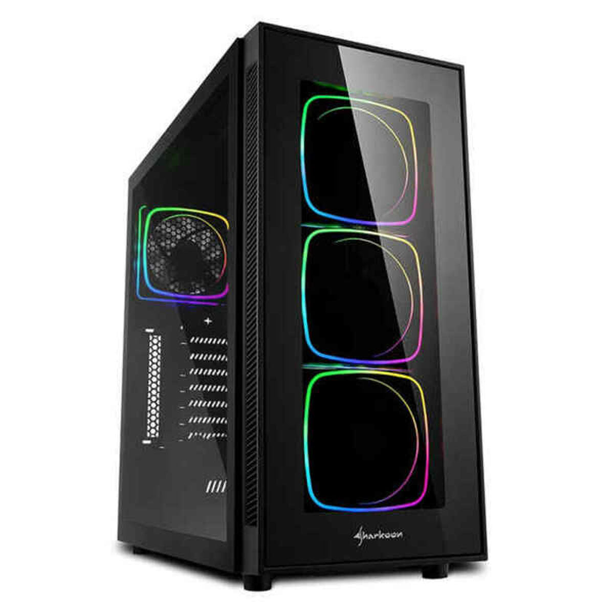 ATX Semi-Tower Gehäuse Sharkoon 4044951028221 Schwarz