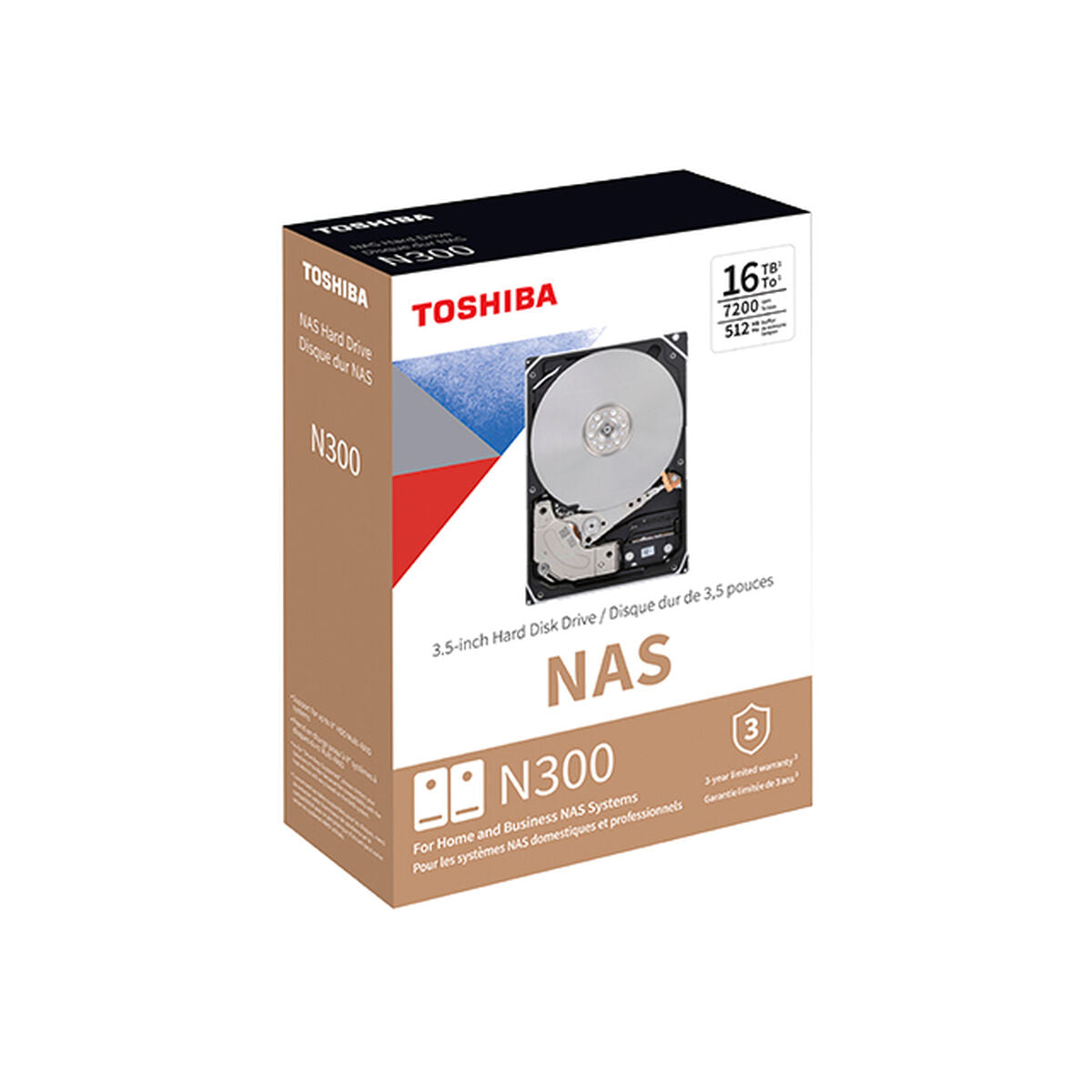 Festplatte Toshiba HDWG440EZSTAU 4 TB 3,5"