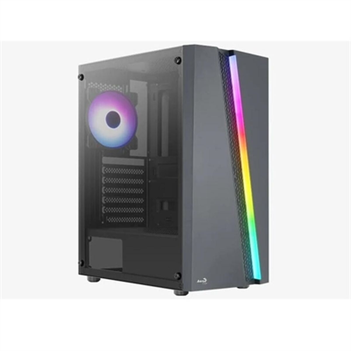 ATX Semi-Tower Gehäuse Aerocool Schwarz