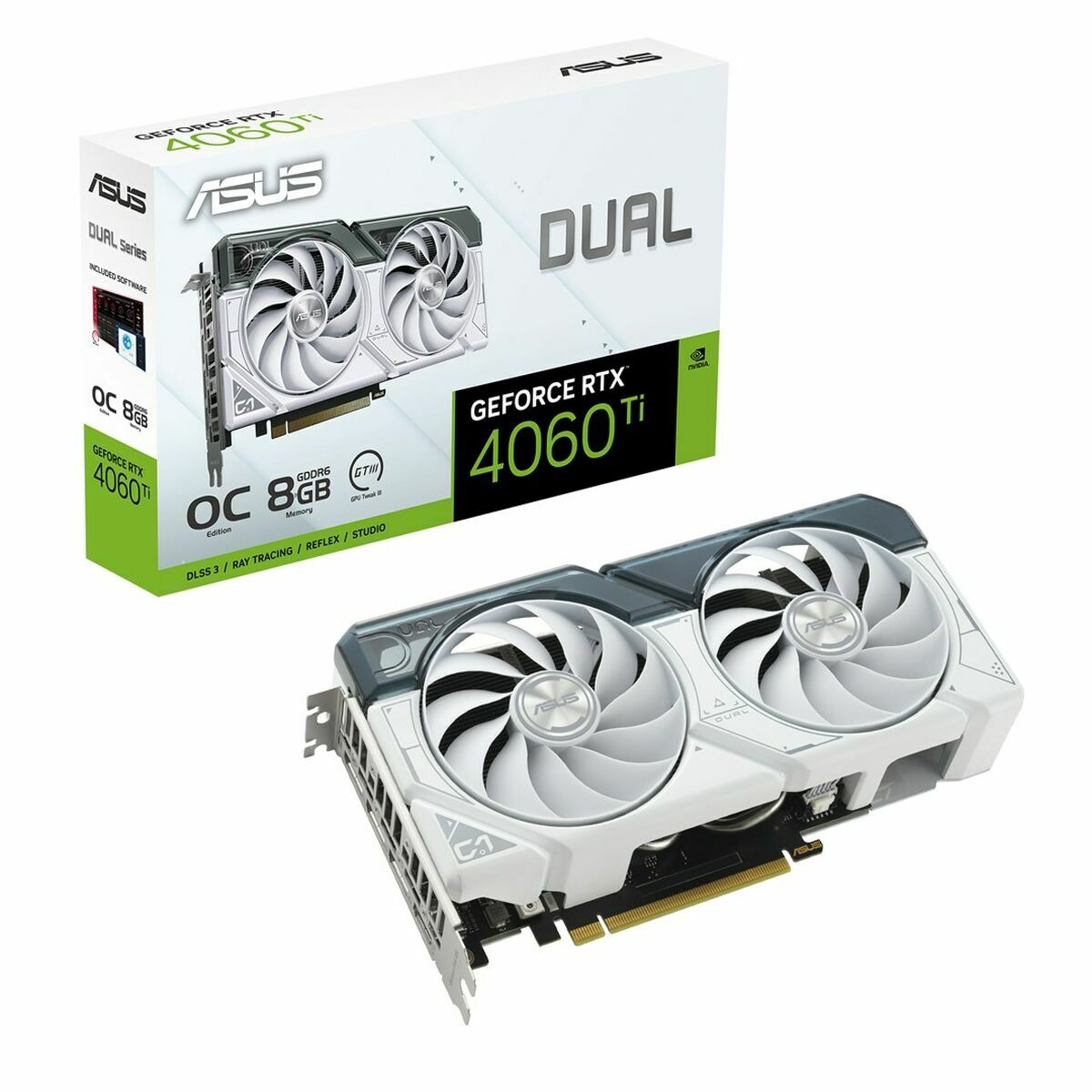 Grafikkarte Asus Dual 8 GB GDDR6 Geforce RTX 4060 Ti