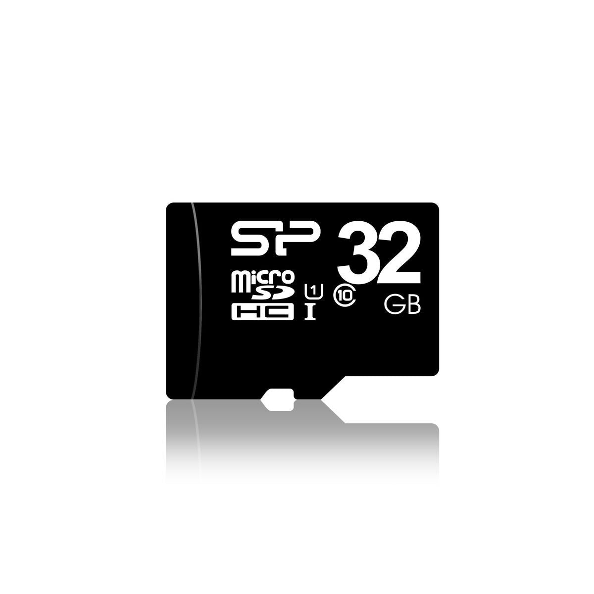 Mikro SD Speicherkarte mit Adapter Silicon Power SP032GBSTH010V10SP SDHC 32 GB