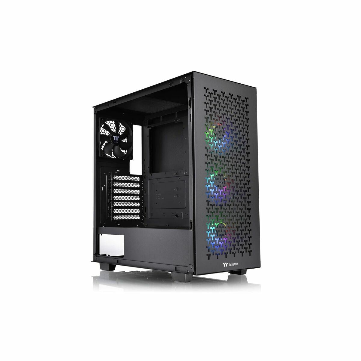 ATX Semi-Tower Gehäuse THERMALTAKE CA-1S3-00M1WN-03 ATX ARGB Schwarz