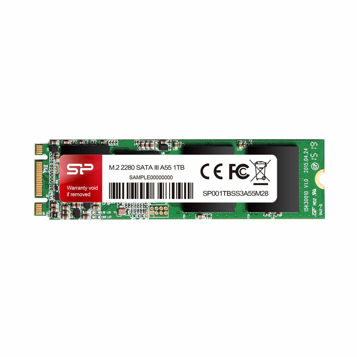Festplatte Silicon Power SP001TBSS3A55M28 SSD M.2 1 TB SSD