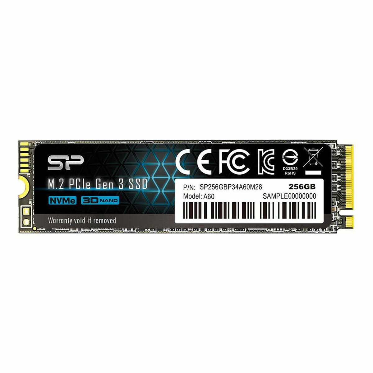 Festplatte Silicon Power P34A60 SSD M.2 Intern SSD 256 GB SSD